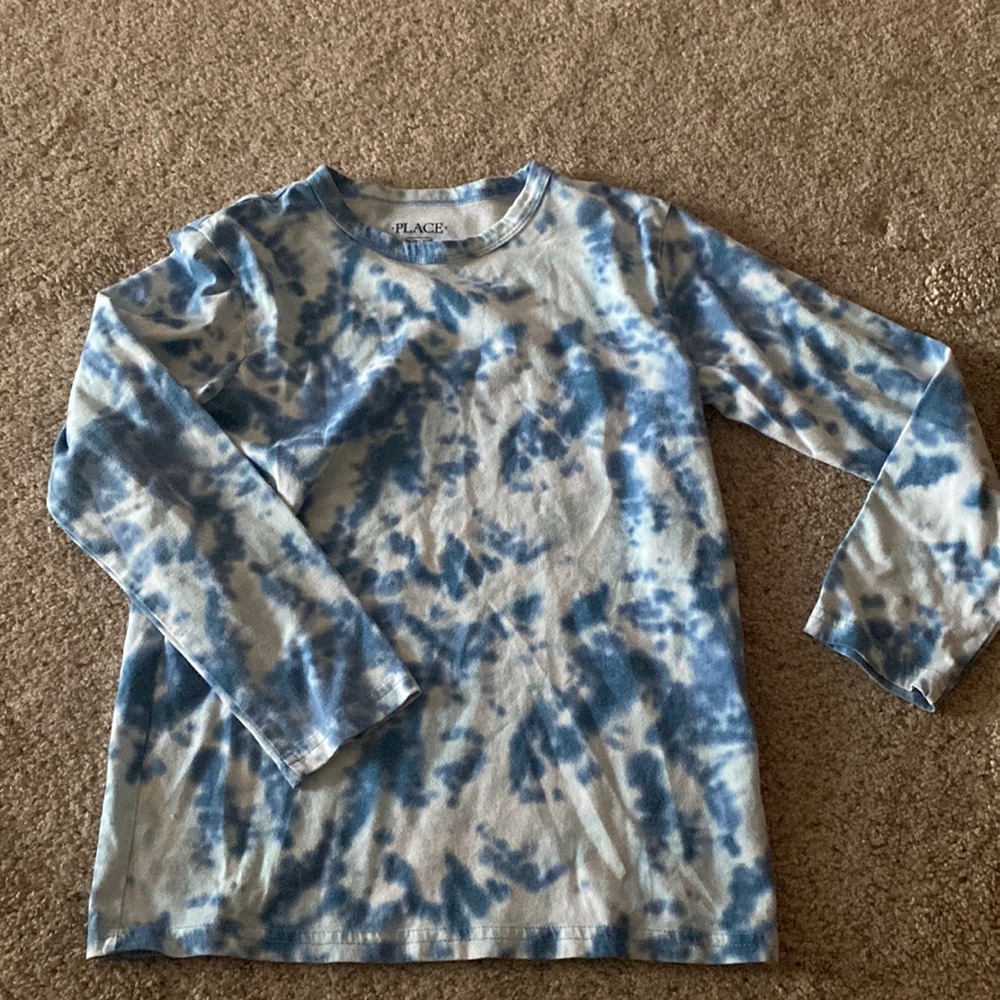 Boys 7/8 Tye-dye long sleeve